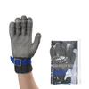 Guantes Titanfine de Acero Inoxidable Nivel 9 Anti-Corte y Anti-Perforación con Protección de Acero Inoxidable Reforzada en Cinco Dedos para el Trabajo