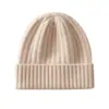 Chapéu de Lã Pura Espesso Quente de Inverno para Mulheres com Circunferência Craniana Grande, Chapéu com Proteção para as Orelhas, Chapéu de Lã, Chapéu de Tricô, Chapéu para Frio
