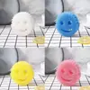 Sello de Esponja Amarillo Redondo Sonrisa para Niños Suministros de Pintura Artística DIY Rodillo de Pintura para la Educación Infantil Frotar