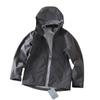 ¡Gabinete 3K+! Chaqueta de Asalto Funcional de Capa Dura con Capucha, Plana, para Exterior, Cortavientos e Impermeable, Totalmente Pegada, para Hombre y Mujer