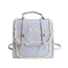 2026 Nuevo Modelo Estilo Universitario Coreano Retro Gran Capacidad Elegante para Viajar Casual Bolso Cruzado Bolso de Hombro Mochila