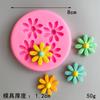 Repostería DIY 3 Mariposas Silicona Caramelo Plegable Taza Decoración de Cupcakes Herramienta Chocolate Arcilla Molde de Goteo