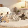 Paquete de Pegatinas Serie Yuezhen Slow Living Pegatinas de Sanación Suave Estilo Coreano Material de Decoración para Diario Inspirado en Ins
