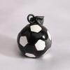 Estilo Esportivo Transfronteiriço Europeu e Americano Personalizado Aço Inoxidável Vintage 19mm Colar de Futebol Criativo Copa do Mundo Versátil Atacado para Mulheres
