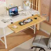 Placa de extensão de mesa para sala de jogos, mesa de computador com prateleira de armazenamento estendida e alargada, suporte para teclado e mouse, suporte para laptop