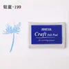 40 Cores Papelaria Criativa Coreana DIY Carimbeira Companheira de Carimbo Carimbeira Colorida Carimbeira de Cintura Côncava Esponja Espessada
