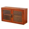 Madera Maciza Retro Taza de Agua para Cosméticos Flor Begonia Caja Ciega Gabinete de Almacenamiento Vitrina Caja de Almacenamiento Cocina Doble Puerta