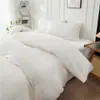 Conjunto de Quatro Peças de Veludo Leite Suave Delicado Mate de Inverno Veludo de Bebê Roupa de Cama de Alta Qualidade Capa de Edredom Individual