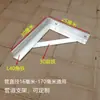 Suporte de Ferro Triângulo para Tubo Camada Galvanizada a Quente Espessa Suporte de Prateleira Suporte de Divisória Carga de Suporte Ângulo Reto Ar Fixo