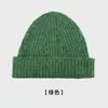 Gorro de Lana Rojo Nuevo Año 2024 para Mujer, Cálido y Grueso de Punto para Otoño e Invierno, Adelgazante de Rostro, Protección para los Oídos