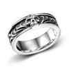 Anillo de plata 925 con diseño original de Chiba para hombre, estilo vintage japonés y coreano, con calavera tailandesa, joyería de plata, regalo de cumpleaños