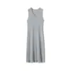 Vestido Colete Consinee 100% Caxemira Pura Tricotado Sem Mangas Feminino Base para um Look Elegante e Profissional