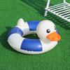 Asiento Animal Inflable de PVC Anillo de Natación para Niños Anillo de Natación Animal Engrosado Asiento de Tigre Tortuga Animal Yate Pequeño