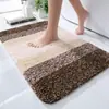 Tapetes de Chão para Banheiro Atacado Transfronteiriço, Imitação de Caxemira Espessa, Absorventes de Água, Tapetes Antiderrapantes, Tapetes de Porta para Banheiro e Vaso Sanitário Doméstico