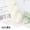 Hilo Acrílico Puro Hilo Retorcido de 4 Cabos Hilo para Zapatillas de Punto a Mano DIY Zapatos de Ganchillo Hilo para Cojín y Muñeca Acrílico Anti-Pilling Hilo de Tejer Acrílico