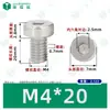Tornillos Hexagonales Cabeza de Copa Gb7984 Acero Inoxidable 304 Cilíndricos Cabeza Delgada Hexagonales Máquina Tornillos Pernos M2-M12