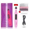Polidora de Unhas Portátil Mini Caneta Polidora de Unhas Mini Polidora de Unhas Elétrica Conjunto de Ferramentas para Unhas