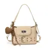 Nova Bolsa de Mão Outono 2026, Grande Capacidade, Bolsa de Ombro Única e Estilosa, Bolsa Transversal Estilo Biker Hot Girl