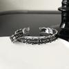 Diseño Nicho Oscuro Distintivo Afortunado Buena Suerte Pulsera Esmalte Vintage Ins Estilo Frío Pulsera Abierta