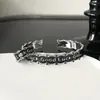 Diseño de Nicho Personalidad Oscura Pulsera de la Suerte Estilo Ins Retro Esmalte Pulsera Abierta