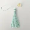 8cm Borla Pingente de Borla Marcador de Página Acessórios para Roupas Acessórios Pingente de Leque Bolsa Artesanato DIY Borla Pequena Borla Pendente
