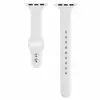 Adecuado para Correa de Reloj de Color Sólido de Silicona Apple Ajuste Delgado Cintura Pequeña Delgada Pulsera Famosa de Internet Pulsera de Moda Iwatch