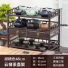 Estante de Almacenamiento para Juego de Té de 5 Piezas, Estante de Exhibición de Escritorio, Mesa de Té Pequeña, Gabinete de Té, Mesa de Té, Estante de Té, Portahojas de Té y Tazas de Té