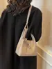 Bolso de Mano Retro de Nicho Transfronterizo Nuevo Bolso de Hombro Simple de Color Sólido Estilo Hong Kong Bolso Cruzado Tipo Cubo Bolso para Madre