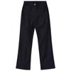 Calça Jeans de Cintura Alta com Fenda Lateral 2026 para Mulheres, Primavera e Outono, Modelagem Slim, Calça Flare Casual, Calça Versátil de Perna Reta até o Chão