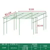Soporte de montaje para pérgola de uvas para patio exterior, estructura trepadora para maracuyá y calabaza amarga, enrejado de hierro forjado, estructura trepadora para plantas de balcón