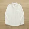 Colección Otoño 2026: Cardigan de Color Sólido Estilo Japonés con Cuello Solapa y Bolsillo para Mujer Camisa de Manga Larga Top Casual Tendencia al por Mayor