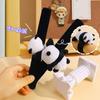 Muñeco de panda de dibujos animados, lindo muñeco de peluche para pareja, pulsera, accesorios, pequeños regalos.
