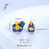 Accesorios DIY de la Tienda de Oro Puzuo, Mismo Estilo que la Joyería Chapada en Oro, Colgante Caballo de la Fortuna, Nuevo Estilo Chino, Collar Caballo del Zodiaco Futuro Brillante