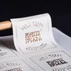 Etiqueta Adhesiva Estampado en Caliente Cóncava y Convexa Pegatina para Empaque de Perfume Aromaterapia Vela Logo Adhesivo Pegatina Selladora para Caja de Pastel