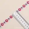 Versión coreana de pequeño girasol pequeña flor color encaje pulsera collar diadema accesorios para el cabello ropa infantil encaje multicolor ropa