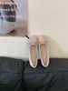 Primeiro Encontro Temporada 3Sapatos Loafer de Veludo Doce Francês com Salto Escondido Feminino 2026 Outono Estilo Pequeno Chanel Sapatilhas de Fada