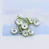 Pulsera Nueva y Colorida con Separadores de Pedrería Anillo Rueda Accesorios para Joyería DIY Cuentas de Hilo Adornos Separadores 100 piezas