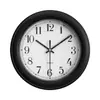Reloj de pared para uso doméstico, reloj simple de pared para sala de estar y dormitorio, reloj de cuarzo, no requiere perforación, forma redonda, disponible para venta al por mayor