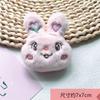 Pelúcia Desenho Animado Morango Urso Coelho Faixa de Cabelo Acessórios para Cabeça Materiais Broche DIY Decoração de Roupa Bolsa Feito à Mão