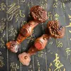 Madera de Azufaifo Golpeada por el Rayo Ruyi Colgante para Coche Adorno para Colgar en la Cintura Pie para Sostener en la Mano Ruyi del Dios de la Riqueza y la Prosperidad Adorno Ruyi 10 cm