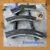 Fonte de Água de Granito Pedra de Formato Irregular com Tamanhos Variáveis, Produzida Sob Demanda, com Múltiplos Materiais de Superfície Disponíveis