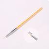 Pluma para Nail Art Transfronteriza Venta al por Mayor Juego de 3 Piezas de Bolígrafos Pintados para Trazar Líneas, Soportes para Bolígrafos con Lentejuelas, Bolígrafos Pintados de Gancho para Dibujo de Flores Ultrafinos