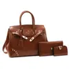 Set de Bolso de Tres Piezas para Mujer de Comercio Exterior Transfronterizo Modelo Nuevo 2026 Bolso Madre-Hija Bolso de Hombro Bolso de Mano de Gran Capacidad para Viajes Diarios Bolso Cruzado