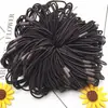 Goma para coleta tres en uno estilo coreano, Banda elástica alta para el cabello, Accesorio para el cabello simple y duradero
