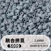 Fusion Bean MARD Série Colorida Completa Pacote de Refil de Miçangas 500g 2,6mm Feito à Mão DIY Material para Quebra-Cabeça 3D Pacote de Refil