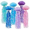 Venta al por Mayor Transfronteriza Decoración Colorida con Forma Especial Medusa Tema Sirena Fiesta Decoración Semicírculo Suministros para Decoración de Fiesta