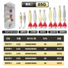 Pesca Deportiva Transfronteriza Lanzamiento a Larga Distancia Señuelo Cuchara Caja de 10 Piezas Set de Señuelos Cuchara Señuelo Spinner para Peces Pequeños Spinner