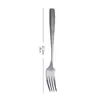 Cuchillo, Tenedor y Cuchara de Acero Inoxidable Martillado Estilo Coreano, Cuchara y Tenedor de Postre con Patrón de Diamante para Restaurante, Cuchillo y Tenedor para Filete Estilo Occidental, Juego de Cubiertos para Hotel