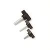 Porca de Rebite Cego Tipo Z 36# M6/M8 Plástico Preto Tampas e Porcas de Parafuso de Apertar Manual em Estoque para Atacado do Fabricante.