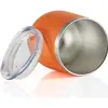 Europa y Estados Unidos para taza de huevo de 12 oz acero inoxidable 304 spray al vacío forma de U taza de cáscara de huevo swig copa creativa para vino tinto